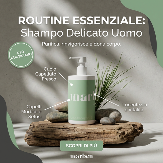 Shampo Delicato, Smoky Green Vetiver